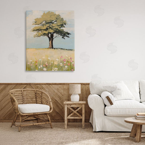 Stupell Industries Franklyn Gregory | Grown Oak Tree In Field Wall Art