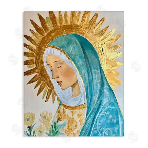 stupell industries Franklyn Gregory | Holy Mary In Gold Wall Art