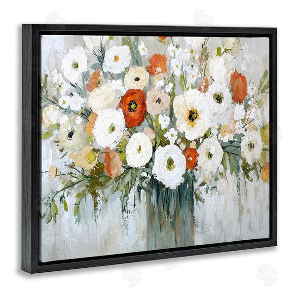 Stupell Industries Franklyn Gregory | Ivory & Ruby Bouquet