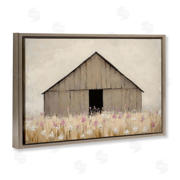 Stupell Industries Franklyn Gregory | Muted Barn In Meadow Wall Art