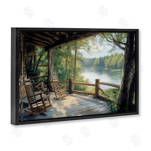 Stupell Industries Franklyn Gregory | Nature Cabin Views Wall Art