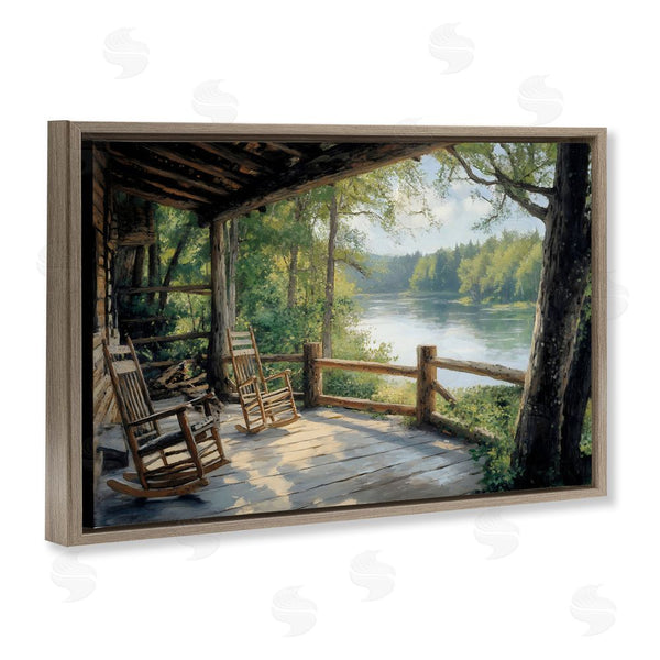Stupell Industries Franklyn Gregory | Nature Cabin Views Wall Art