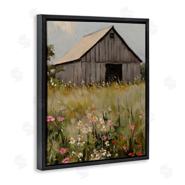 Stupell Industries Franklyn Gregory | Old Floral Barn View Wall Art