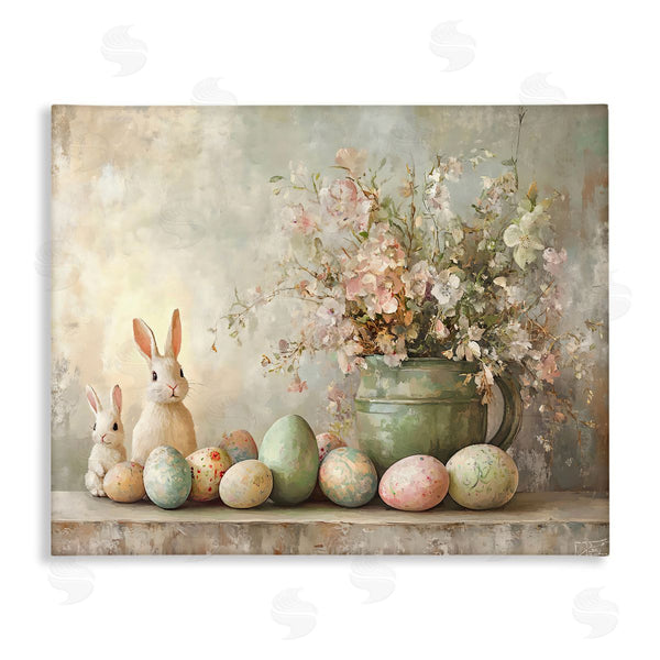 stupell industries Franklyn Gregory | Pastel Easter Still Life