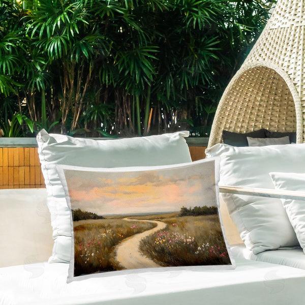 Stupell Industries Franklyn Gregory | Path To Sunset View Printed Throw Pillow