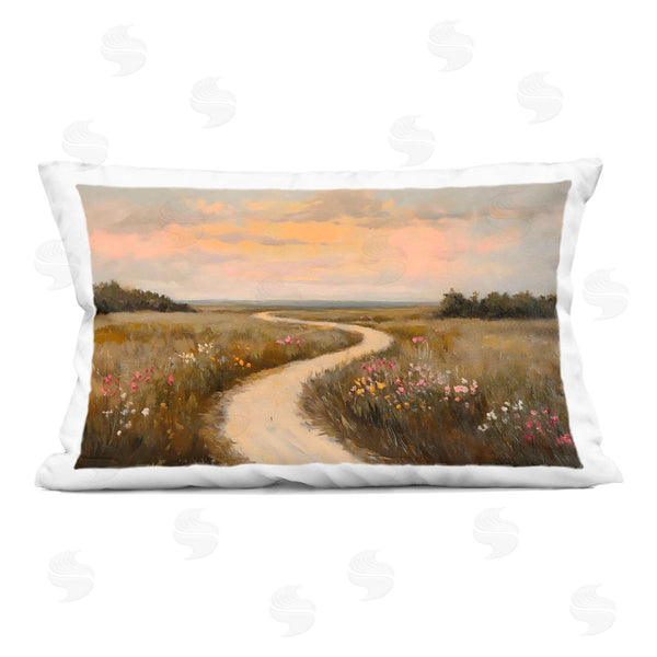 stupell industries Franklyn Gregory | Path To Sunset View Printed Throw Pillow
