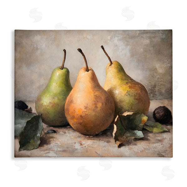 stupell industries Franklyn Gregory | Pear Still Life Setting Wall Art