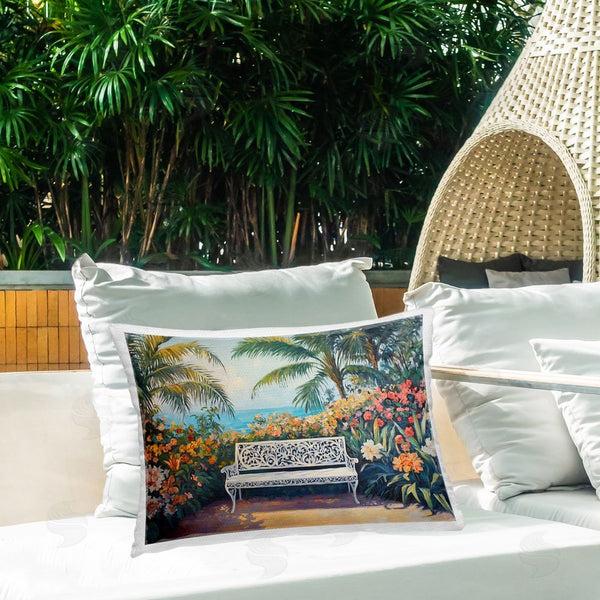 Stupell Industries Franklyn Gregory | Picture Perfect Tropics Printed Throw Pillow