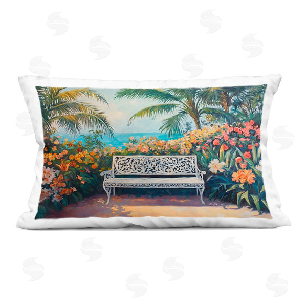 stupell industries Franklyn Gregory | Picture Perfect Tropics Printed Throw Pillow