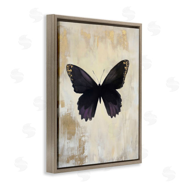 Stupell Industries Franklyn Gregory | Rustic Amethyst Butterfly Wall Art