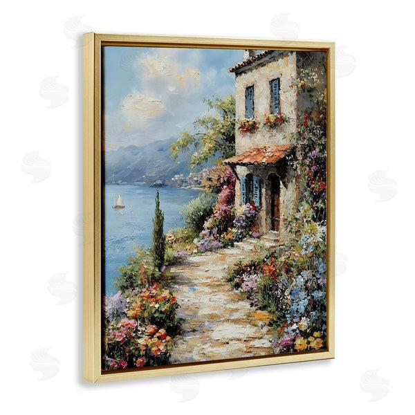 Stupell Industries Franklyn Gregory | Seaside Cottage Architecture Wall Art