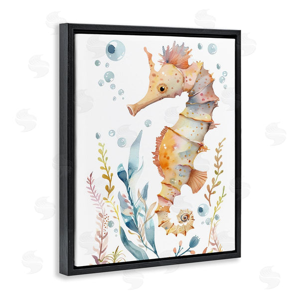 Stupell Industries Franklyn Gregory | Soft Seahorse Underwater