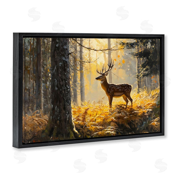 Stupell Industries Franklyn Gregory | Spotted Stag In Autumn Wilderness Wall Art