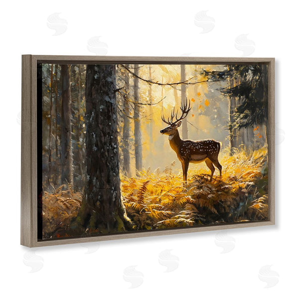 Stupell Industries Franklyn Gregory | Spotted Stag In Autumn Wilderness Wall Art
