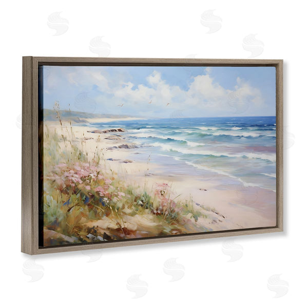 Stupell Industries Franklyn Gregory | Summer Coastal Waves