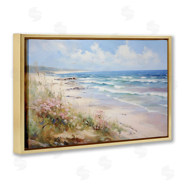 Stupell Industries Franklyn Gregory | Summer Coastal Waves