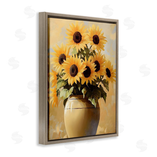 Stupell Industries Franklyn Gregory | Sunflower Pot Still Life