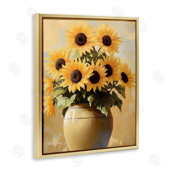 Stupell Industries Franklyn Gregory | Sunflower Pot Still Life