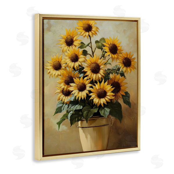 Stupell Industries Franklyn Gregory | Sunny Sunflowers Arrangement