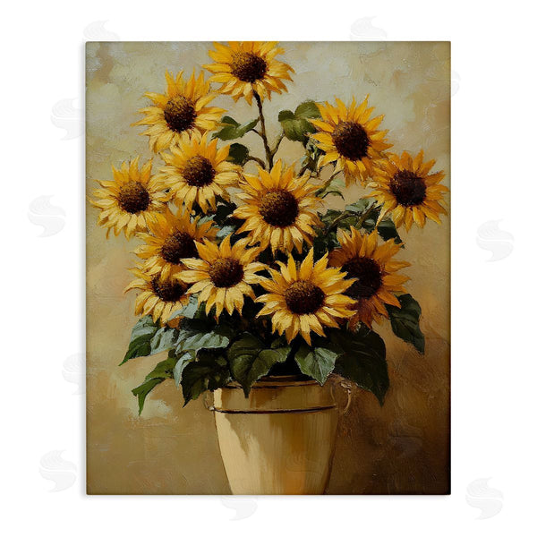 stupell industries Franklyn Gregory | Sunny Sunflowers Arrangement