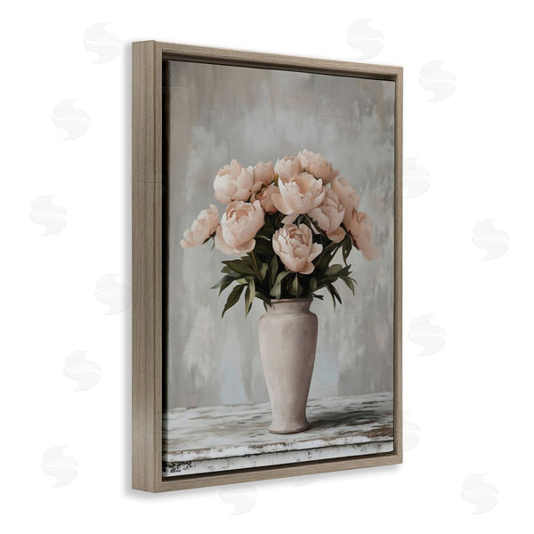 Stupell Industries Franklyn Gregory | Tall Pink Vase For Roses Wall Art