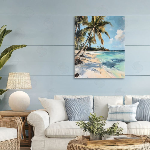 Stupell Industries Franklyn Gregory | Tranquil Tropical Coastline Wall Art