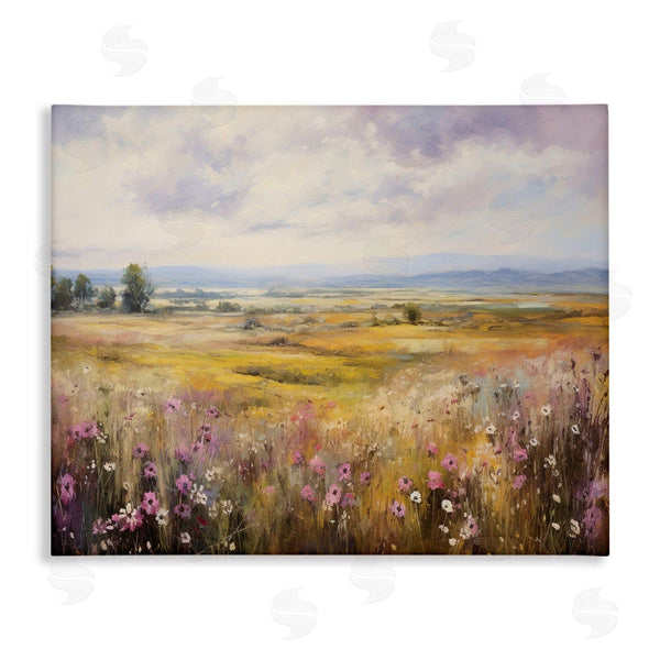 stupell industries Franklyn Gregory | Vast Meadow with Subtle Flowers