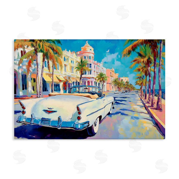 stupell industries Franklyn Gregory | Vintage Convertible Boulevard Wall Art