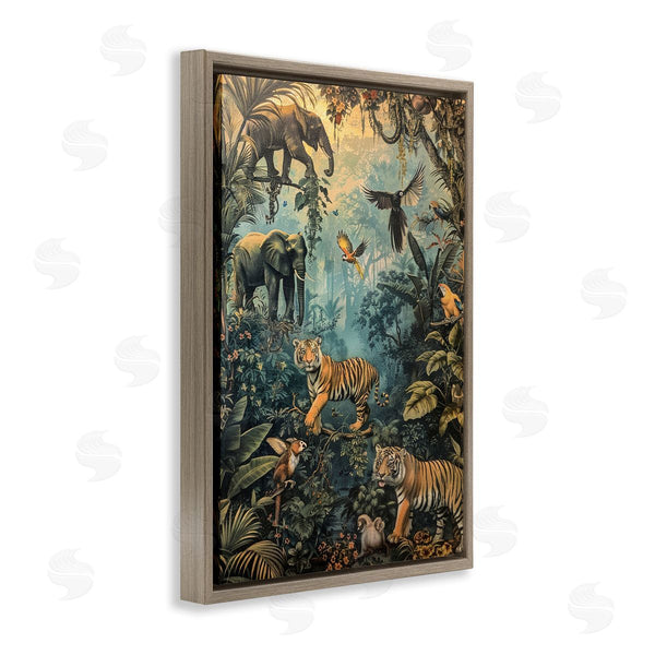 Stupell Industries Franklyn Gregory | Vintage Rainforest Jungle