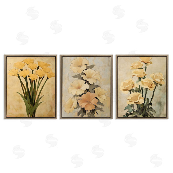 Stupell Industries Franklyn Gregory | Vintage Yellow Daffodils & Roses