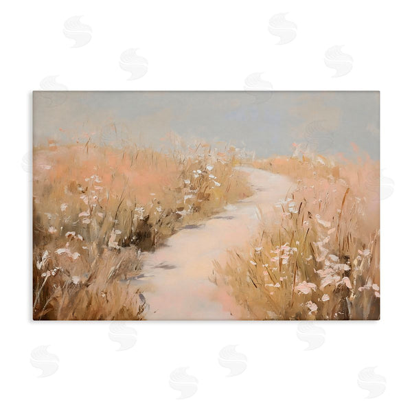 stupell industries Franklyn Gregory | White Wildflower Path Wall Art