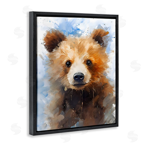 Stupell Industries Franklyn Gregory | Woodland Nursery Bear Wall Art
