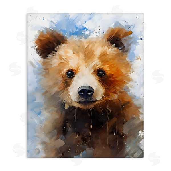 stupell industries Franklyn Gregory | Woodland Nursery Bear Wall Art