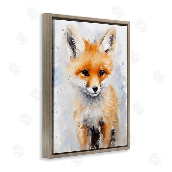Stupell Industries Franklyn Gregory | Woodland Nursery Fox Wall Art
