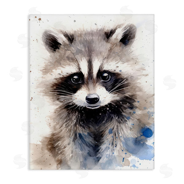 stupell industries Franklyn Gregory | Woodland Nursery Raccoon