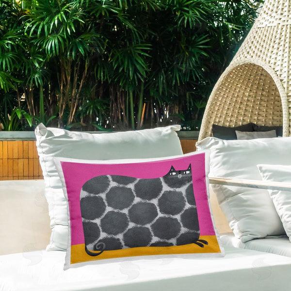 Stupell Industries Gabriela Avila | Big Spots On Cat Throw Pillow