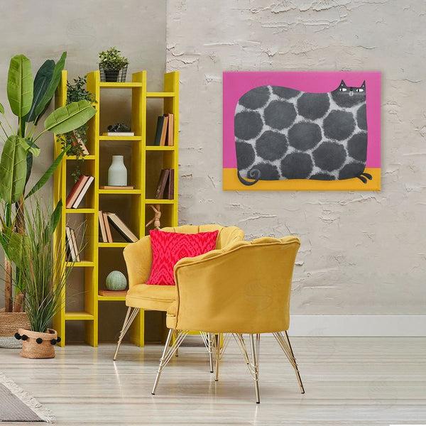 Stupell Industries Gabriela Avila | Big Spots On Cat Wall Art