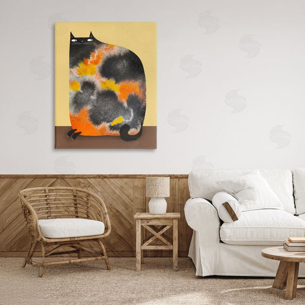 Stupell Industries Gabriela Avila | Diluted Calico Cat Wall Art