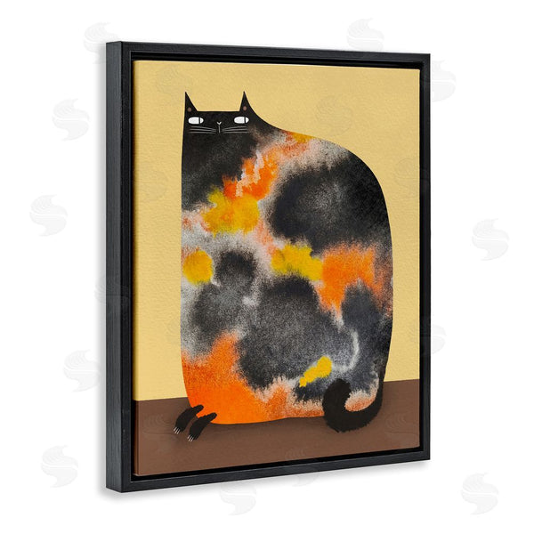 Stupell Industries Gabriela Avila | Diluted Calico Cat Wall Art