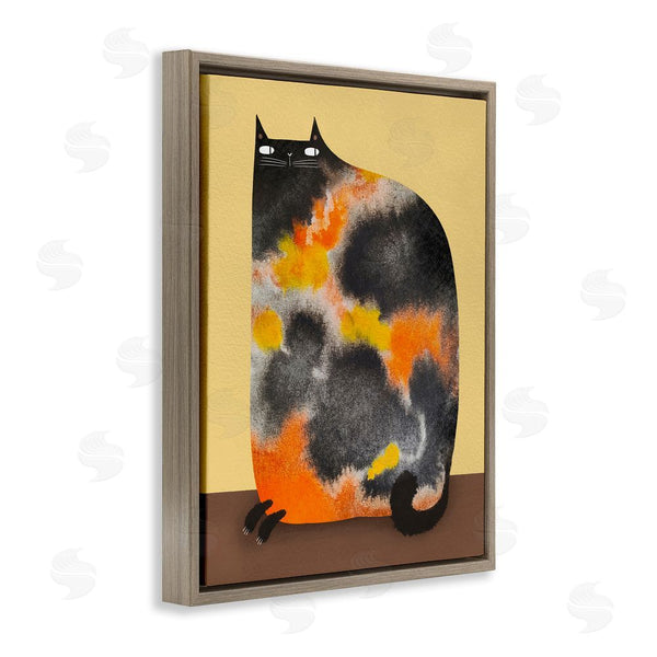 Stupell Industries Gabriela Avila | Diluted Calico Cat Wall Art