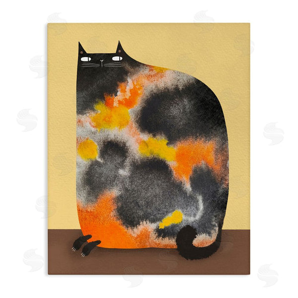stupell industries Gabriela Avila | Diluted Calico Cat Wall Art