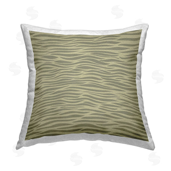 Stupell Industries Gail Fraser | Abstract Ripple Shapes Printed Throw Pillow