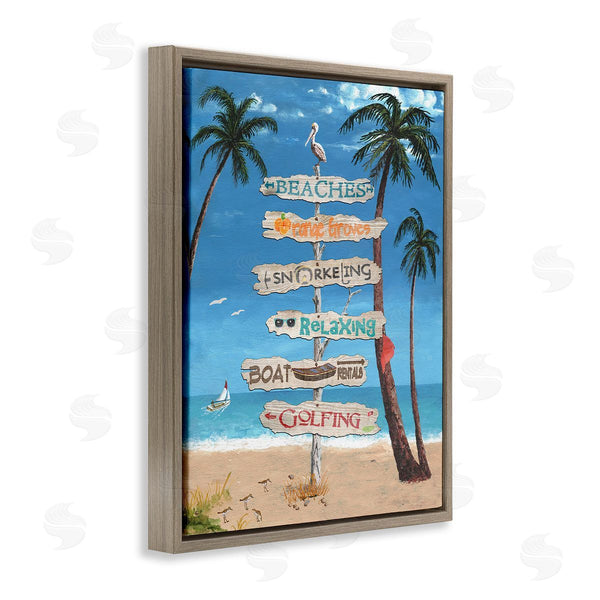Stupell Industries Gail Fraser | Summer Fun Activities Wall Art