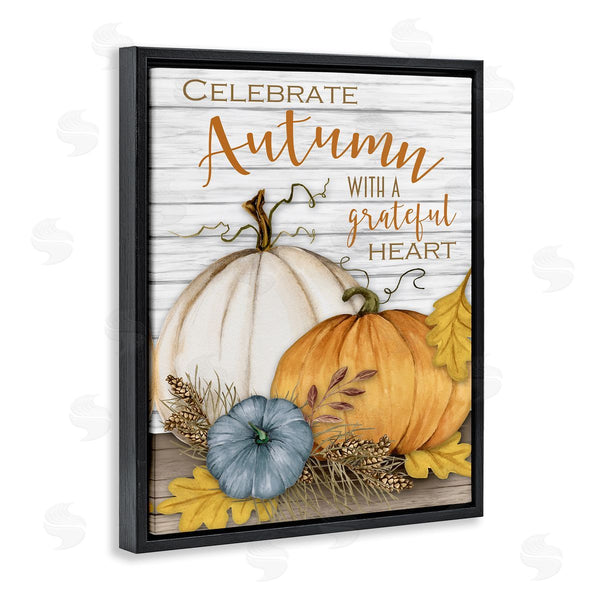 Stupell Industries Gail Green Licensing And Design Limited | Celebrate Autumn Rustic Farm Harvest Wall Art