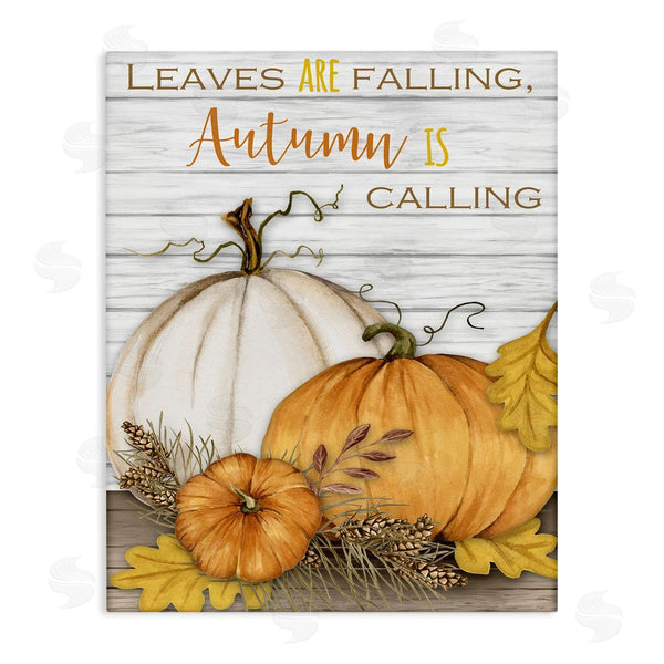 stupell industries Gail Green Licensing and Design Limited | Leaves Falling Autumn Calling Farm Harvest