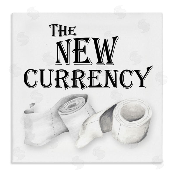 stupell industries Gail Green | New Currency Toilet Paper Humor