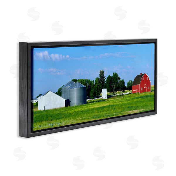 Stupell Industries Gail Peck | Barn With Silo Wall Art