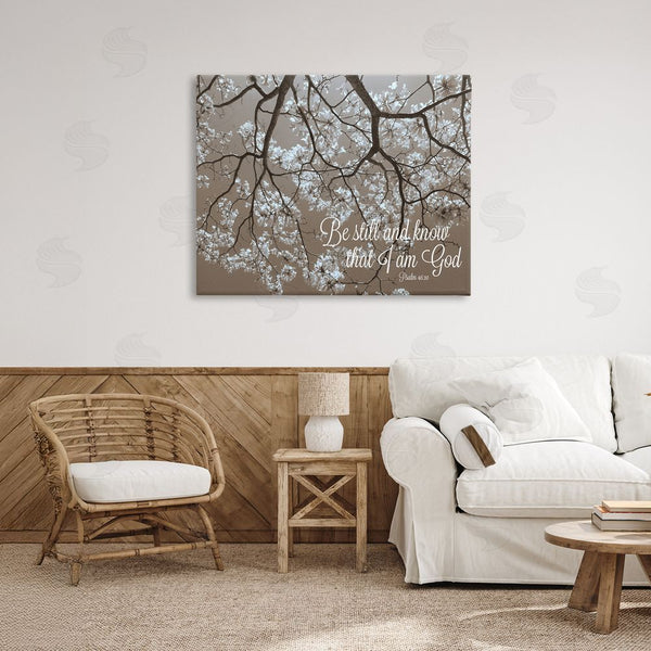 Stupell Industries Gail Peck | Be Still Apple Blossoms Wall Art