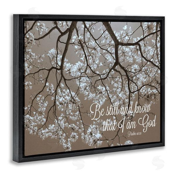 Stupell Industries Gail Peck | Be Still Apple Blossoms Wall Art
