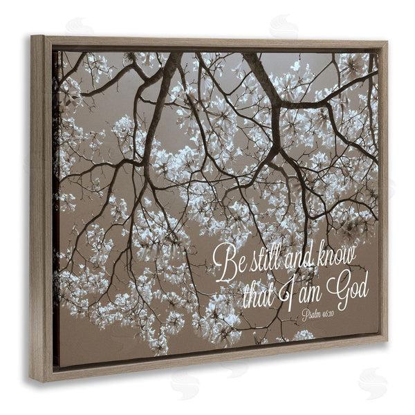 Stupell Industries Gail Peck | Be Still Apple Blossoms Wall Art
